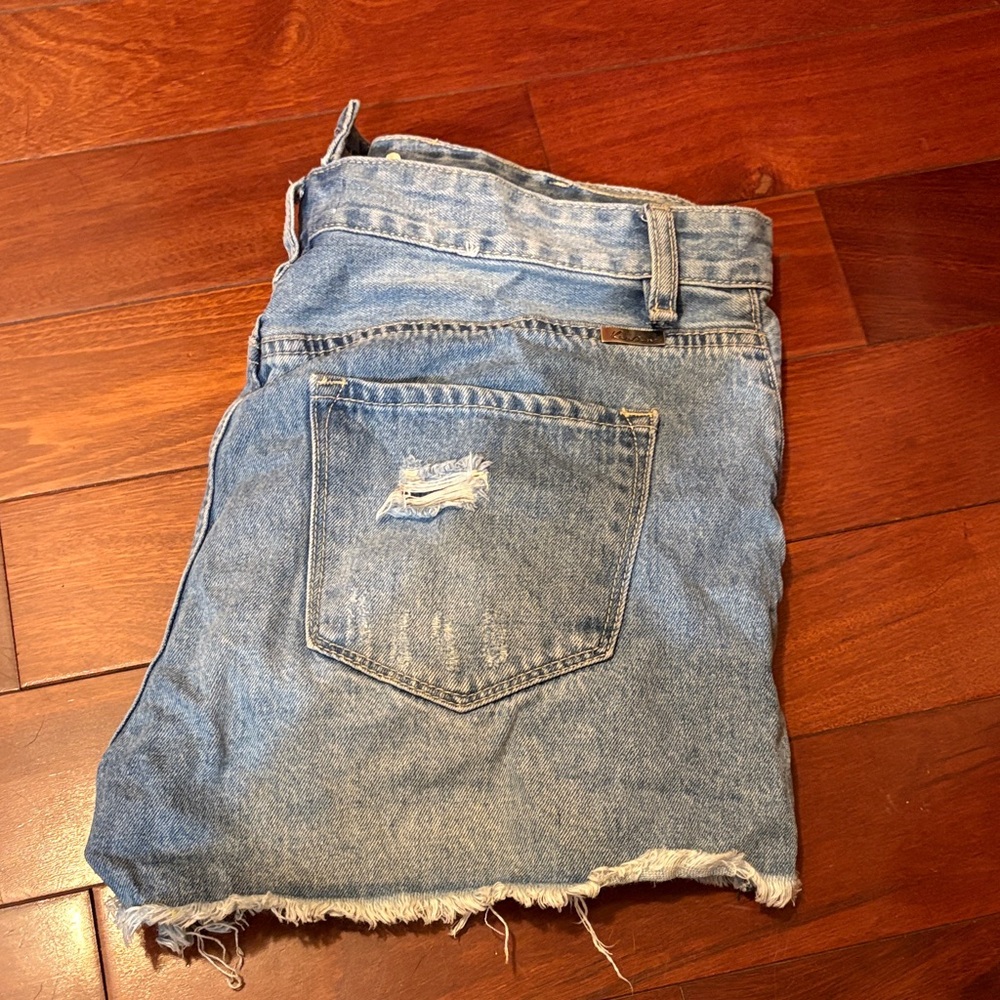 KanCan Light Blue Jean Shorts